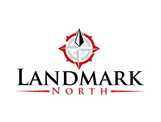 Landmark North logo design by ElonStark