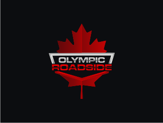 OLYMPIC ROADSIDE  logo design by kevlogo