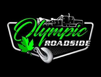 OLYMPIC ROADSIDE  logo design by MAXR