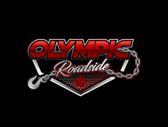 OLYMPIC ROADSIDE  logo design by naldart
