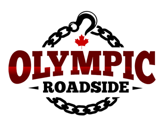 OLYMPIC ROADSIDE  logo design by Coolwanz