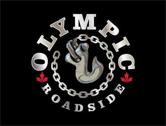 OLYMPIC ROADSIDE  logo design by MCXL