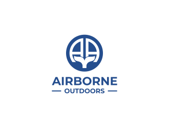 Airborne Outdoors logo design by haidar