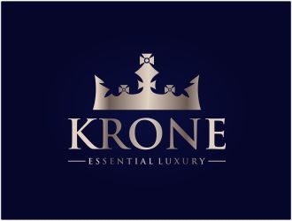 KRONE logo design by 48art