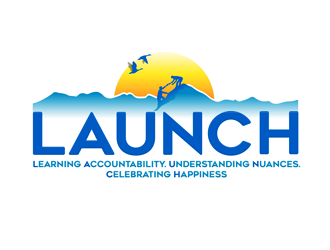 LAUNCH logo design by megalogos