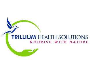Trillium Health Solutions logo design by nikkl