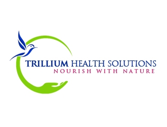 Trillium Health Solutions logo design by nikkl