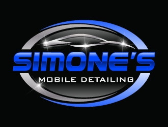 SIMONES MOBILE DETAILING  logo design by jaize