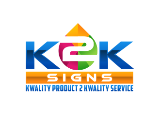 K2K SIGNS logo design by semar