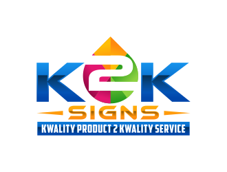K2K SIGNS logo design by semar
