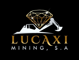 Lucaxi Mining, S.A. logo design by akilis13