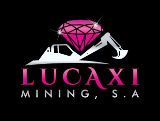 Lucaxi Mining, S.A. logo design by akilis13