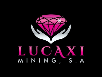 Lucaxi Mining, S.A. logo design by akilis13