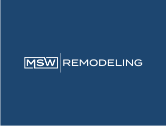 MSW Remodeling  logo design by Franky.