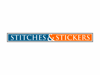 Stitches & Stickers logo design by afra_art