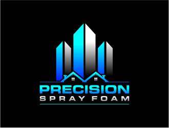 Precision Spray Foam  logo design by meliodas