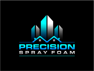 Precision Spray Foam  logo design by meliodas