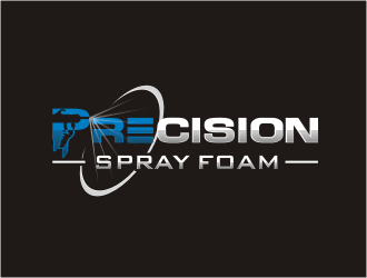 Precision Spray Foam  logo design by bunda_shaquilla
