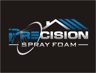 Precision Spray Foam  logo design by bunda_shaquilla