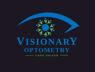 Visionary Optometry of Long Island logo design by LogoMonkey