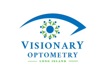 Visionary Optometry of Long Island logo design by LogoMonkey