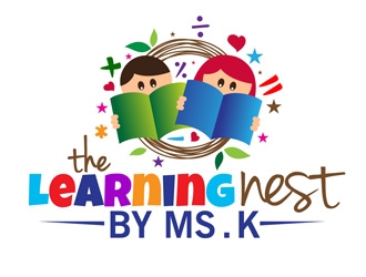 The Learning Nest by Ms. K logo design by DreamLogoDesign