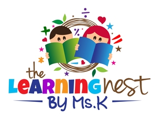 The Learning Nest by Ms. K logo design by DreamLogoDesign