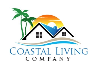 Coastal Living Company logo design by Sorjen
