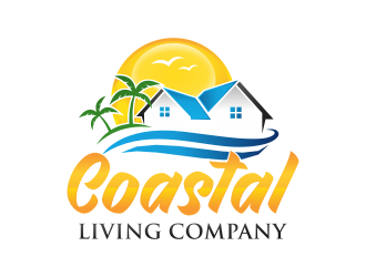Coastal Living Company logo design by mikael