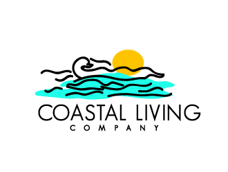 Coastal Living Company logo design by Day2DayDesigns