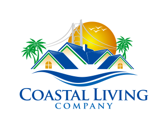 Coastal Living Company logo design by Lavina