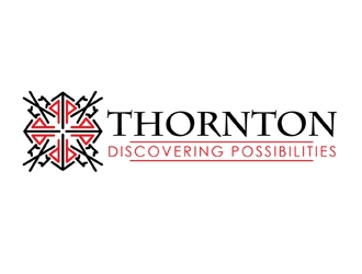 THORNTON - Discovering Possibilities logo design by MAXR