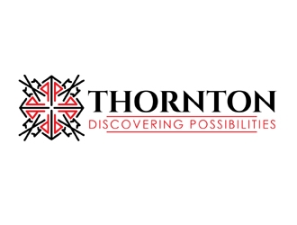 THORNTON - Discovering Possibilities logo design by MAXR