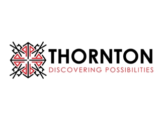 THORNTON - Discovering Possibilities logo design by MAXR