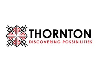 THORNTON - Discovering Possibilities logo design by MAXR