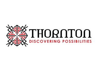 THORNTON - Discovering Possibilities logo design by MAXR