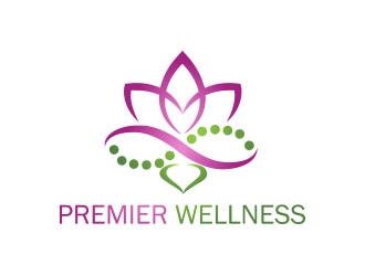 Premier Wellness logo design by Sorjen