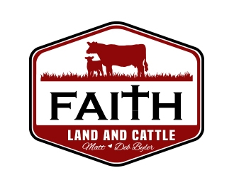 Faith land and cattle  logo design by avatar