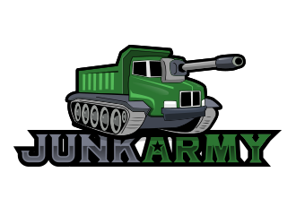 Junk Army logo design by schiena
