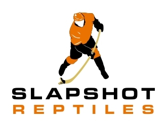 Slap Shot Reptiles logo design by dibyo