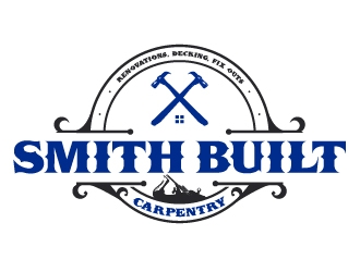 Smith Built Carpentry logo design by Ultimatum