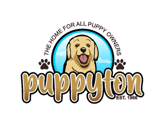 Puppyton logo design by coco