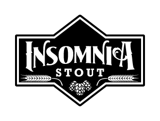 Insomnia Stout logo design by karjen