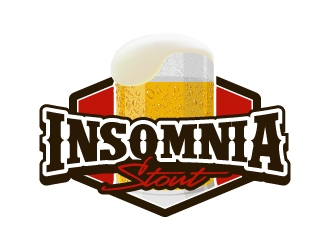 Insomnia Stout logo design by KDesigns