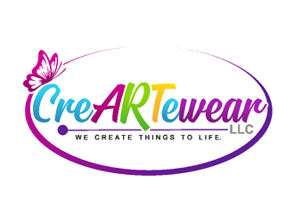 CreARTwear, LLC logo design by coco