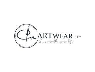 CreARTwear, LLC logo design by ammad