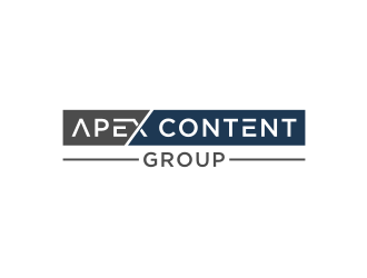 Apex Content Group logo design by Zhafir