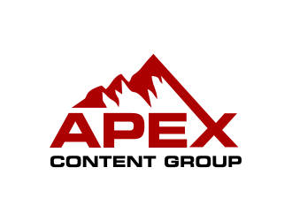 Apex Content Group logo design by Girly