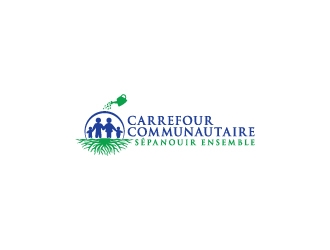 Carrefour communautaire -Sépanouir ensemble logo design by dhika