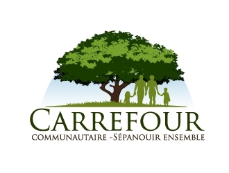 Carrefour communautaire -Sépanouir ensemble logo design by ElonStark